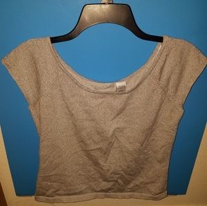Glitter Crop Top